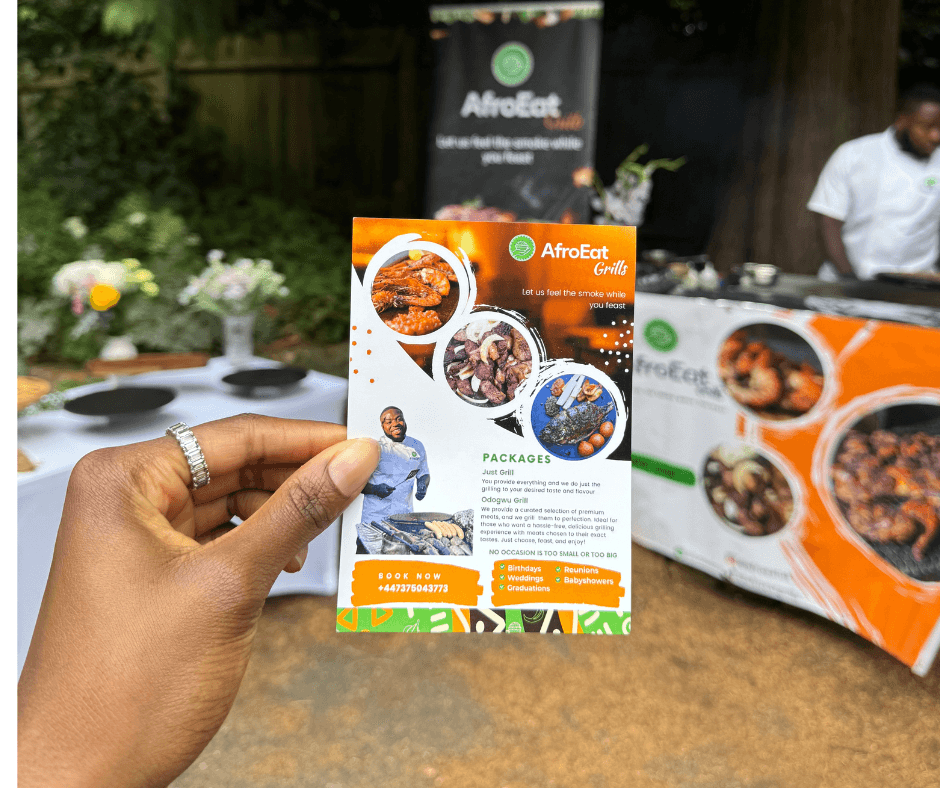 AfroEat Grills stall in Wolverhampton